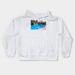 Solana Hotel Swimming Pool Benidorm Spain Kids Hoodie